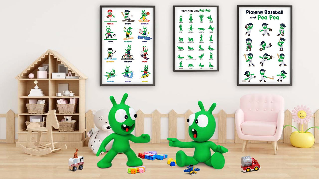Back-to-School Planning: Educational Posters with Pea Pea Store