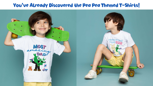 Your Boring T-Shirt Wants You Back, but You've Already Discovered the Awesome Pea Pea Themed T-Shirts!