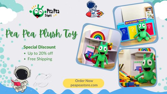Introducing Pea Pea Alien Plush Toy: A Huggable Companion from Outer Space