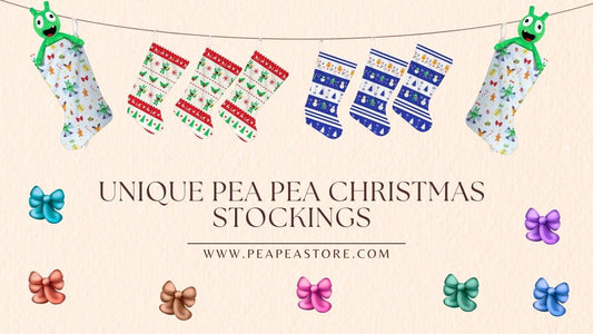 Unique Pea Pea Christmas Stockings: The Perfect Match for Your 11-Inch Pea Pea Plush!