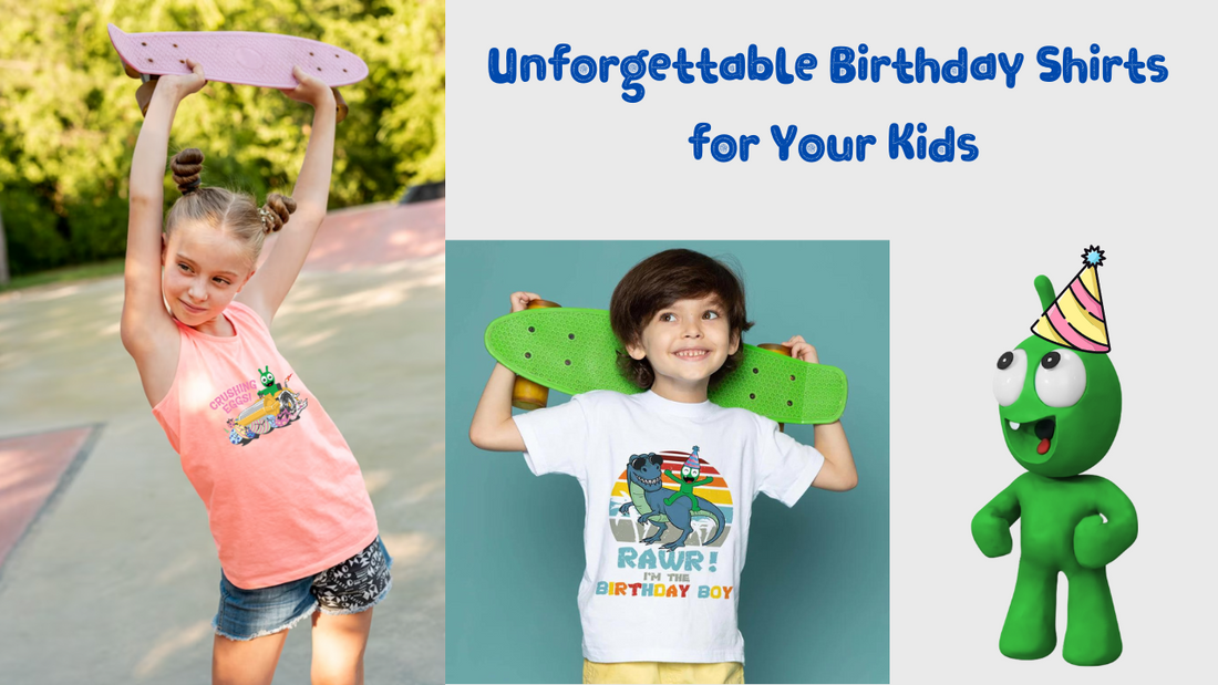 Pea Pea Themed T-Shirts - Unforgettable Birthday Gifts for Your Kids