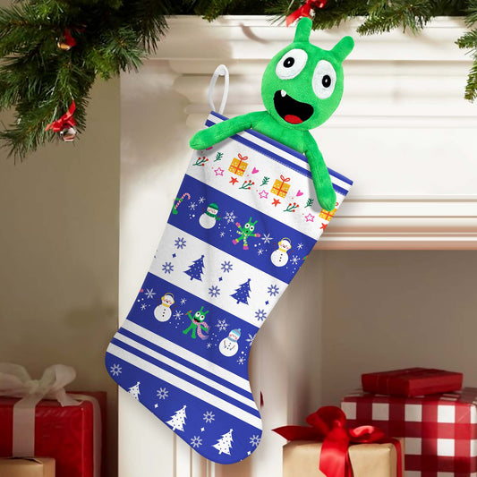 Pea Pea Christmas Stocking, Pea Pea Xmas Santa Sack Gifts For Kids Family Friends HTS002