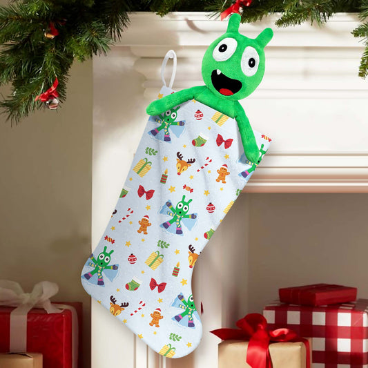 Pea Pea Christmas Stocking, Pea Pea Xmas Santa Sack Gifts For Kids Family Friends HTS001