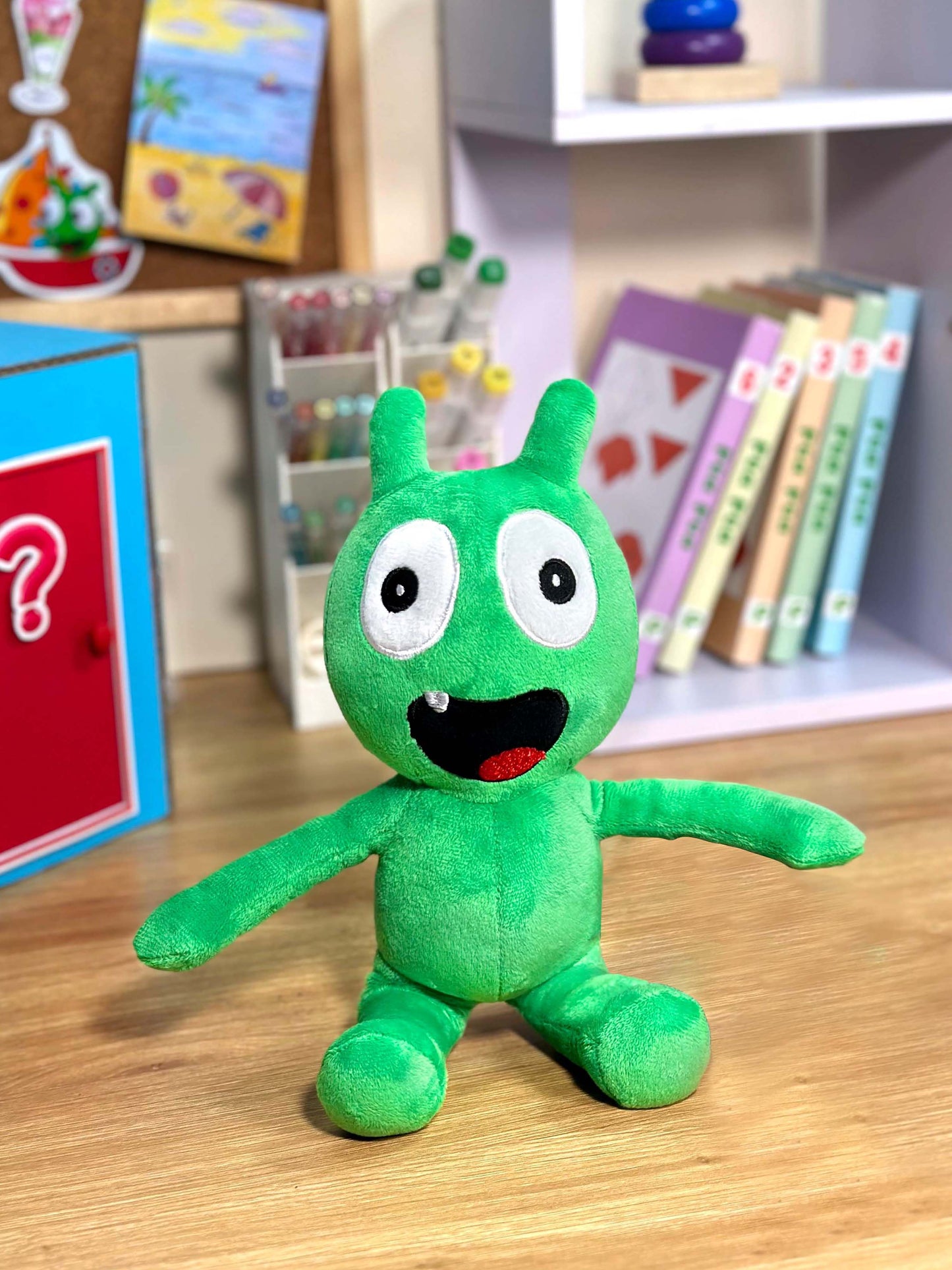 Pea Pea 11 inch Alien Plush Toy, Soft Stuffed Animal Toys, Plushies for Playtime and Naptime
