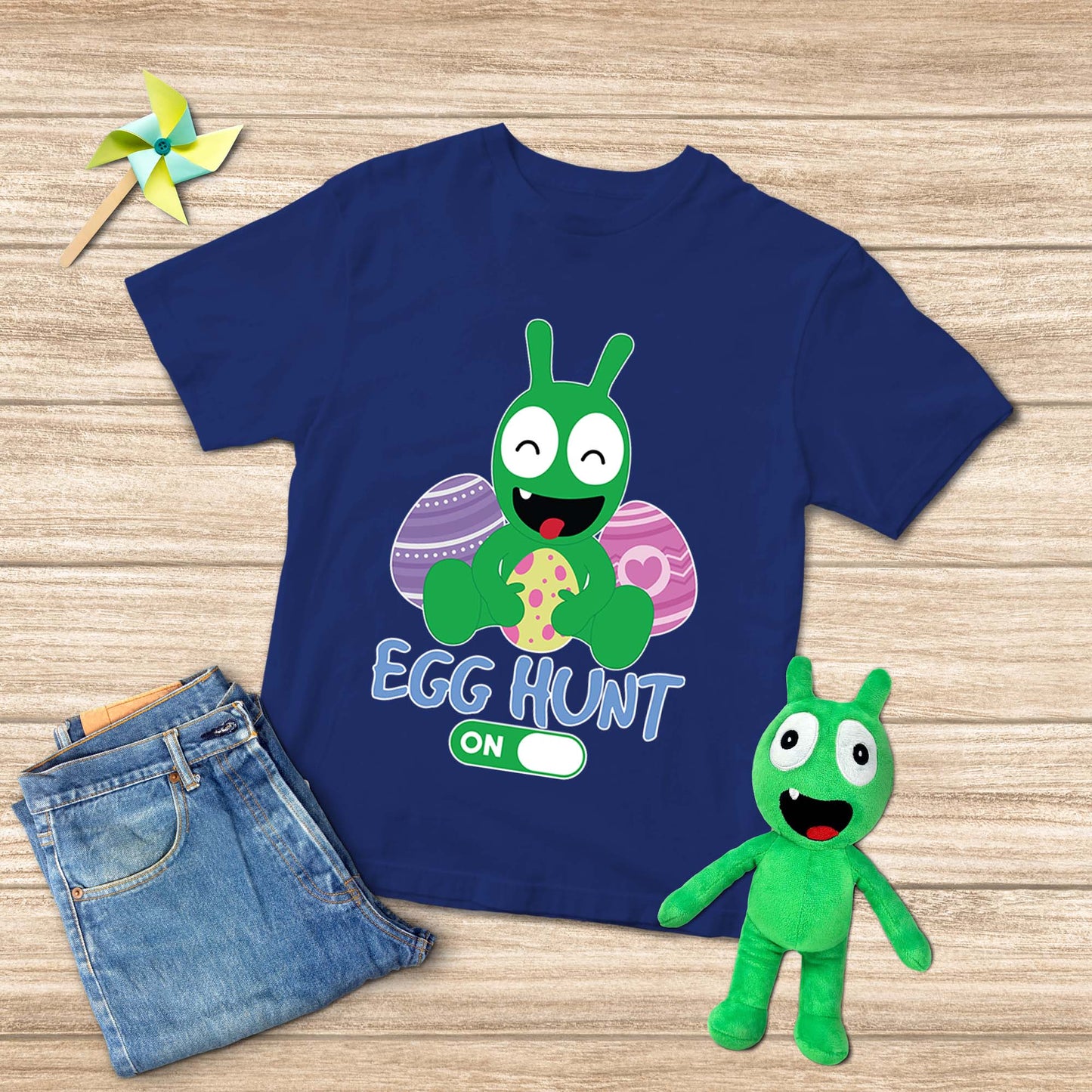Pea Pea Egg Hunt Mode On Youth T Shirt