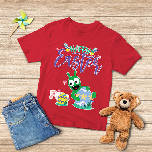 Pea Pea Playing With A Little Bunny In Easter Day Youth T Shirt